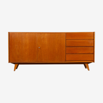 Enfilade en bois par Jiroutek pour Interier Praha, U-460, 1960