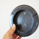 Pair of vintage ashtrays in black marble 1970