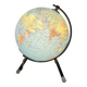 Terrestrial globe 1960 Tripod Taride luminous in vintage world map glass