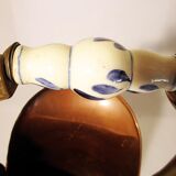 Copper and brass coal bucket