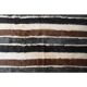 Vintage Turkish Hand-Knotted Wool Cotton Beige Kilim Area Rug 127x140