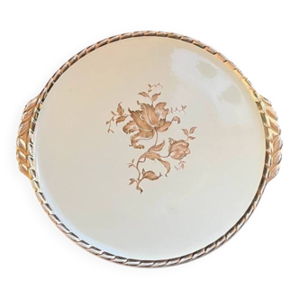 Salins earthenware serving dish