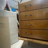 Compass foot chest of drawers