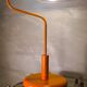 Lampe space age orange