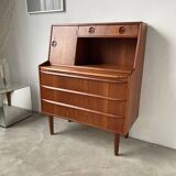 Danish teak secretary from the 60s