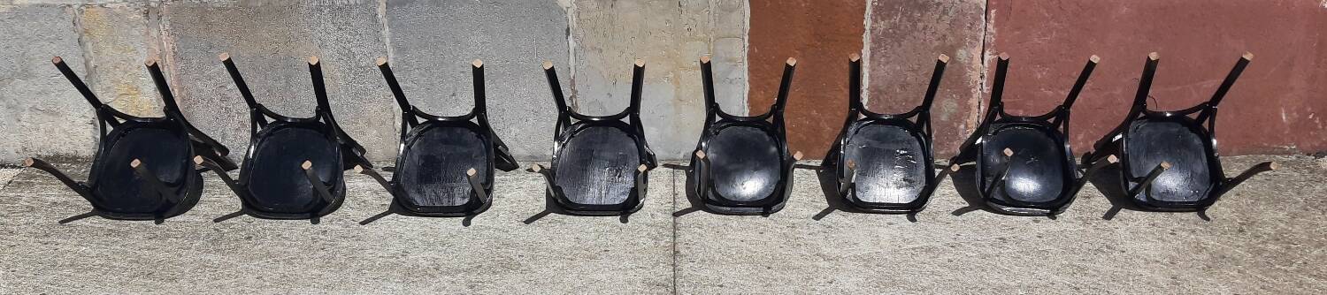 Baumann bistro chairs (Set of 8)