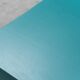 Vintage petrol green desk with drawers 1970s modernism