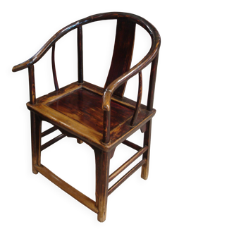 Chinese "horseshoe" armchair