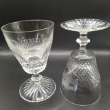 Diamond tip glasses and animal motifs