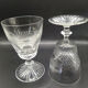 Diamond tip glasses and animal motifs