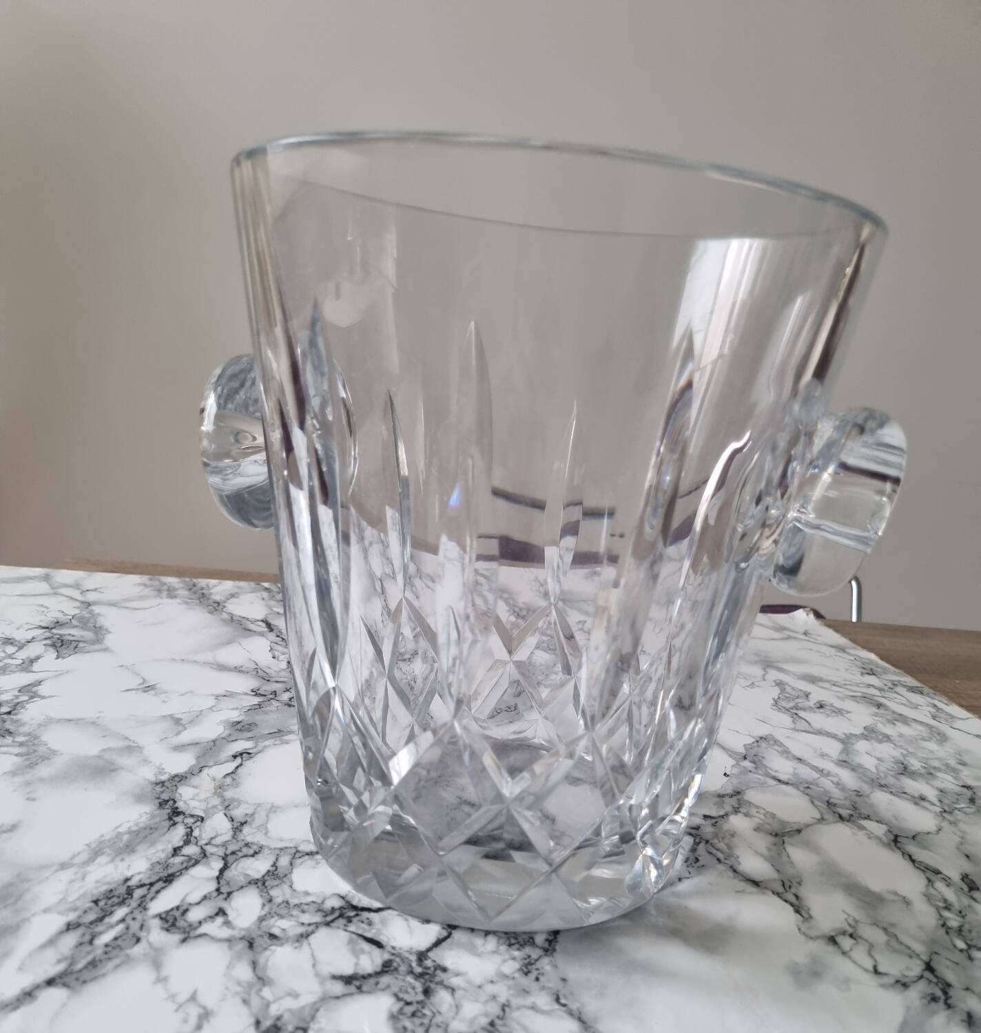 Crystal champagne bucket