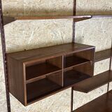 60s 70s teak wall shelf Wall Unit Kai Kristiansen for FM Møbler Denmark