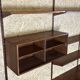 60s 70s teak wall shelf Wall Unit Kai Kristiansen for FM Møbler Denmark