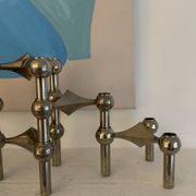 Lot de 6 bougeoirs Stoff de Nagel