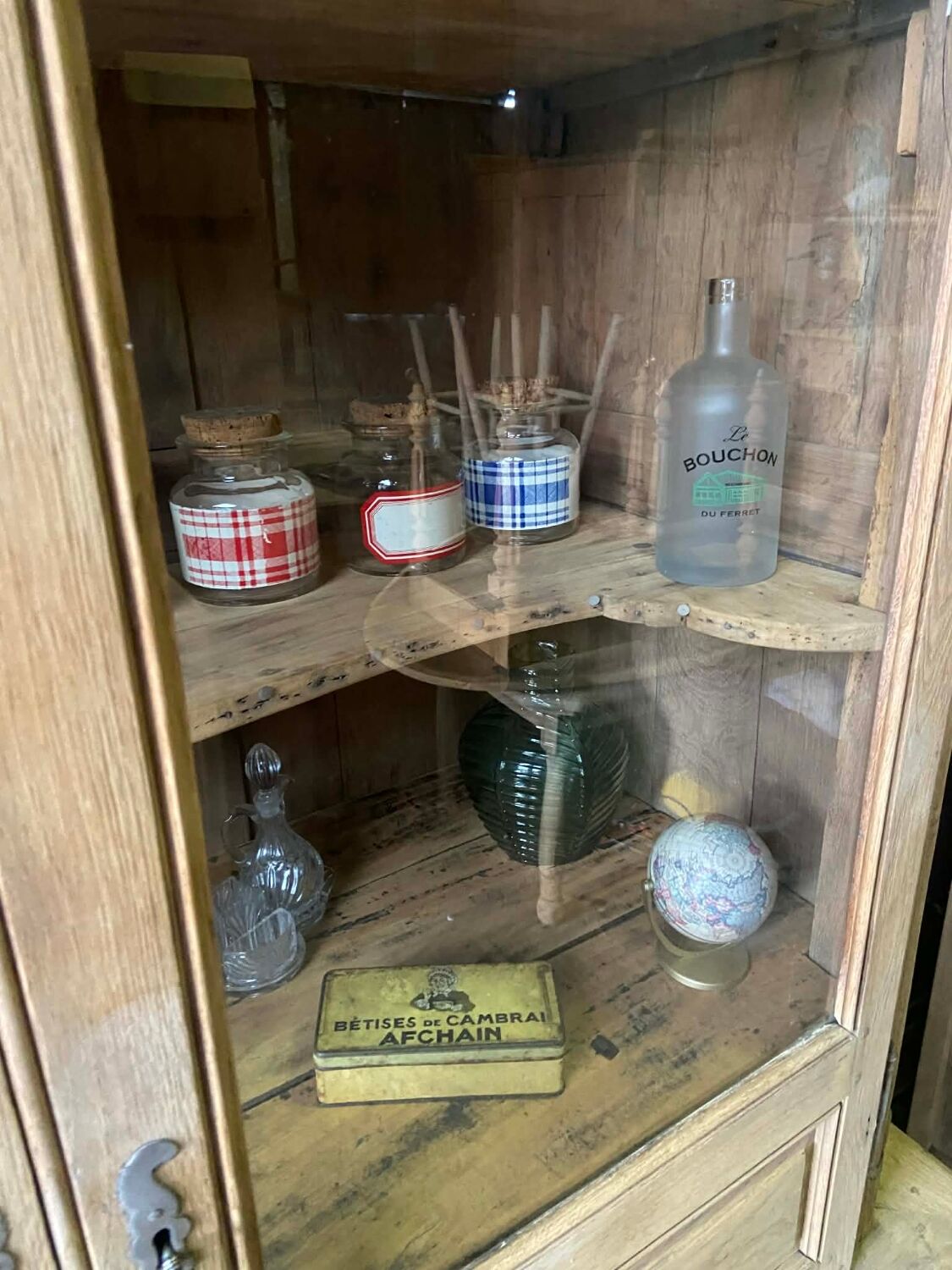 Large antique wooden dresser
