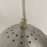 Brushed aluminum ball suspension