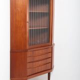 Danish teak corner cabinet - Midtjydsk Mobelfabrik