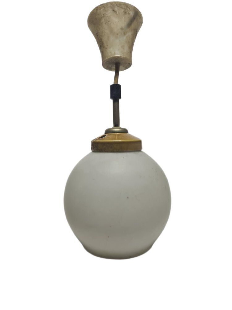 Postmodern Communist pendant lamp, Poland, 1970s