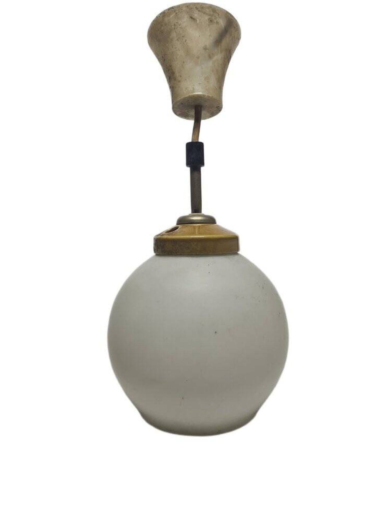 Postmodern Communist pendant lamp, Poland, 1970s