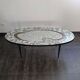 Table basse vintage mosaïque