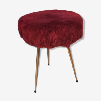 Red moumoute stool 1960