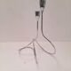 Curved chrome candlestick Black+Blum