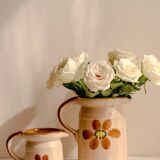 Set of 2 ceramic pitchers
