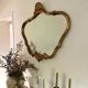 Antique Baroque Shell Mirror