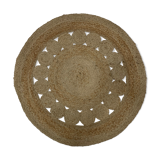 Tapis rond en jute 90cm