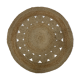 Tapis rond en jute 90cm