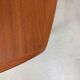 Extendable table by Gustav Bahus with 4 chairs by Peter Hvidt