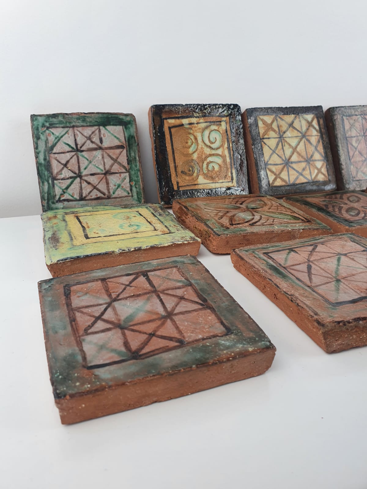 Lot carreaux de alice colonieu