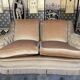 Gold velvet toad sofa