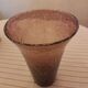 Vintage plum blown glass vase