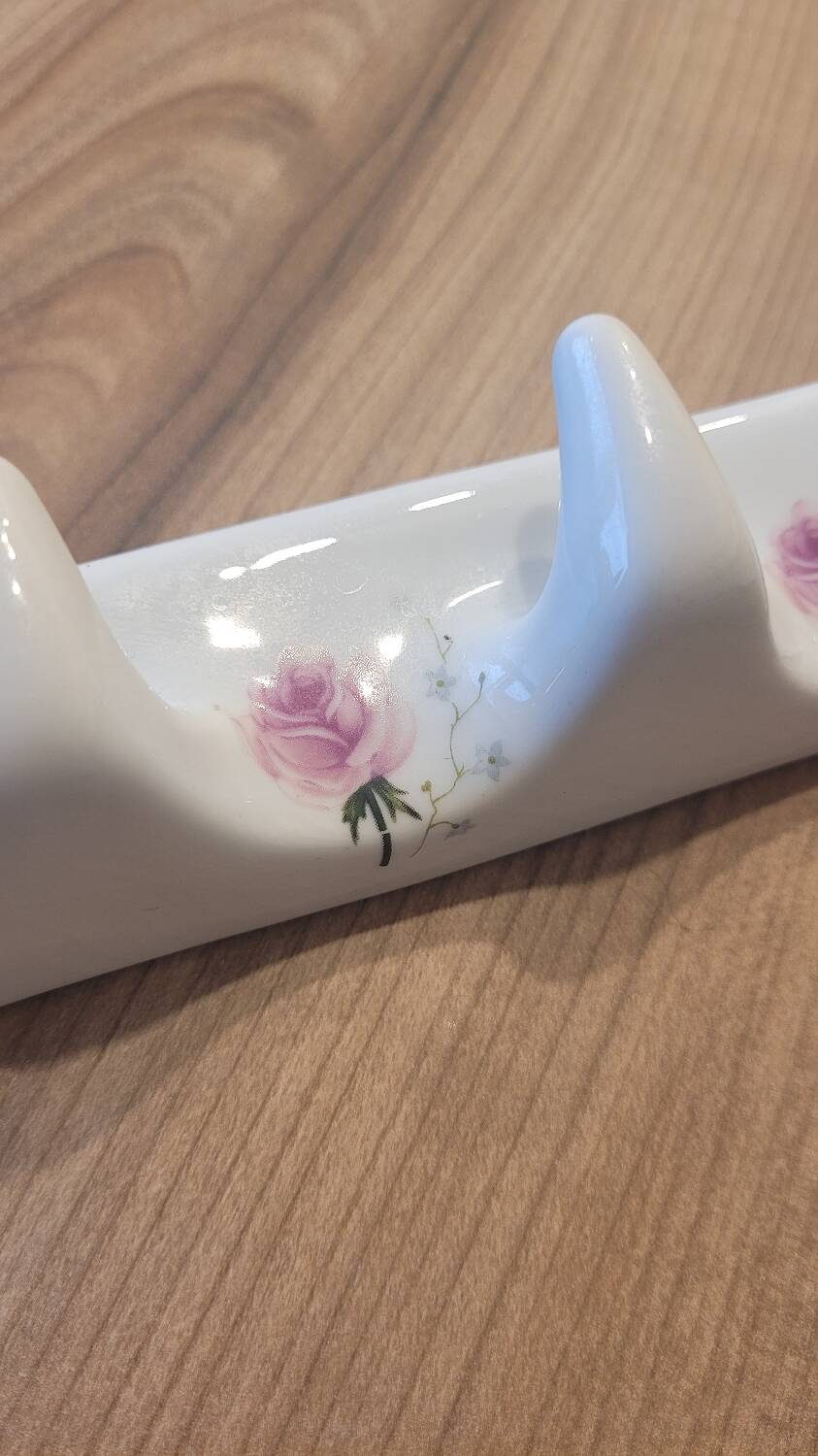 Vintage porcelain hook