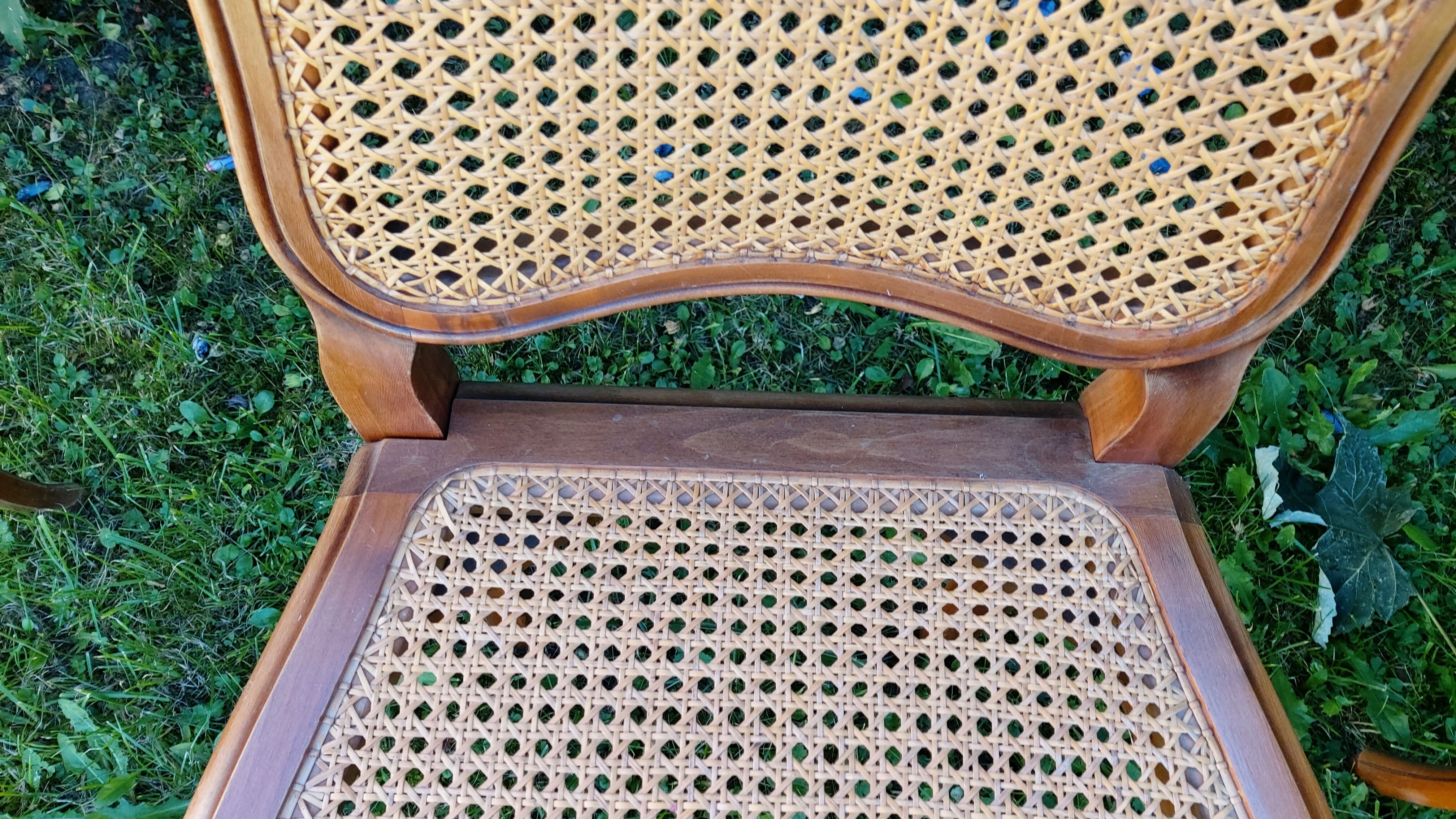 set of 4 regency style chairs