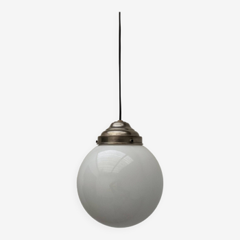 Suspension boule opaline