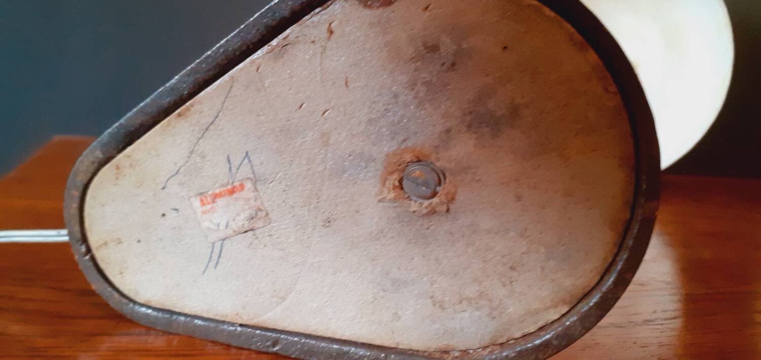 Vintage lamp from the 50s, Aluminor brand