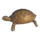 Vintage bronze turtle ashtray
