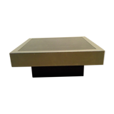 Table basse carre noire
