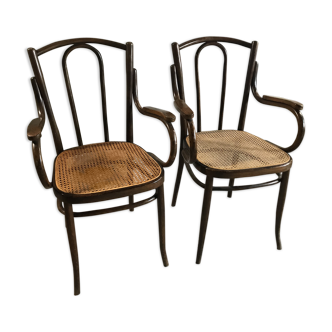 Pair of Fischel armchairs