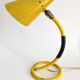 Yellow table lamps from the 1950s "scoubidou".