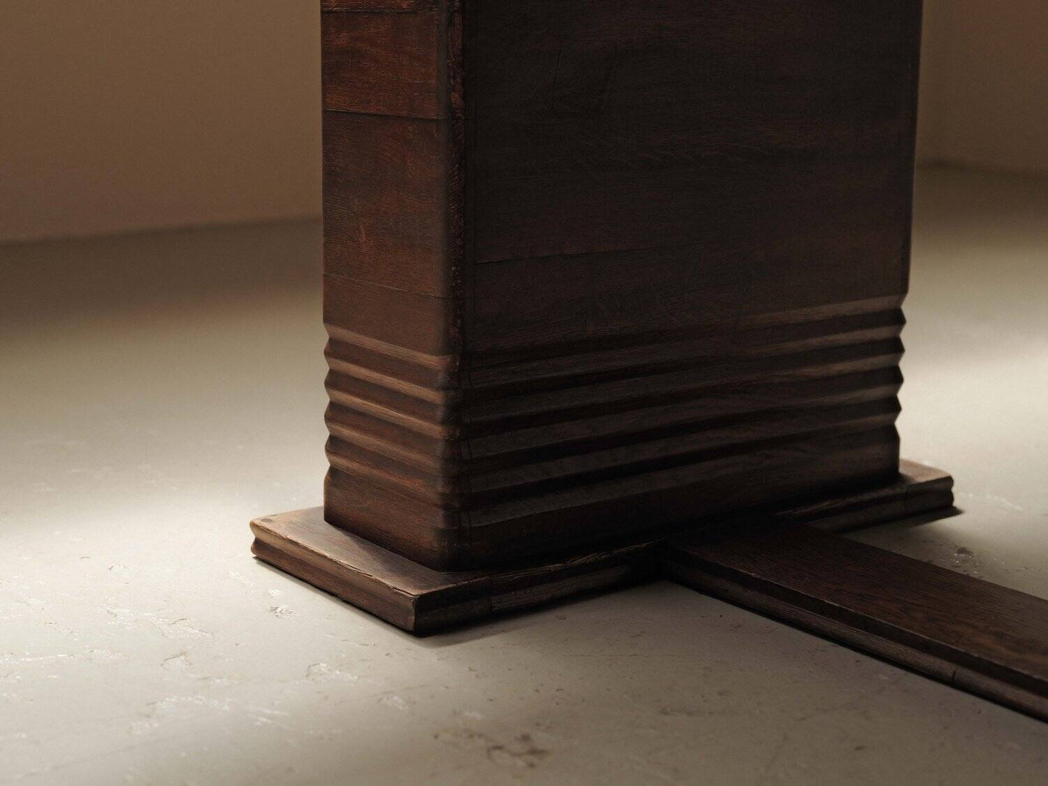 Modernist dining table, France, circa 1940.