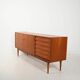 Scandinavian sideboard with tile-style drawers from the 1950s