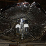 Murano glass plate chandelier from 1960