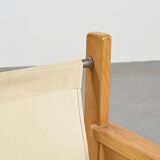Pair of Scandinavian pine armchairs, circa 1970