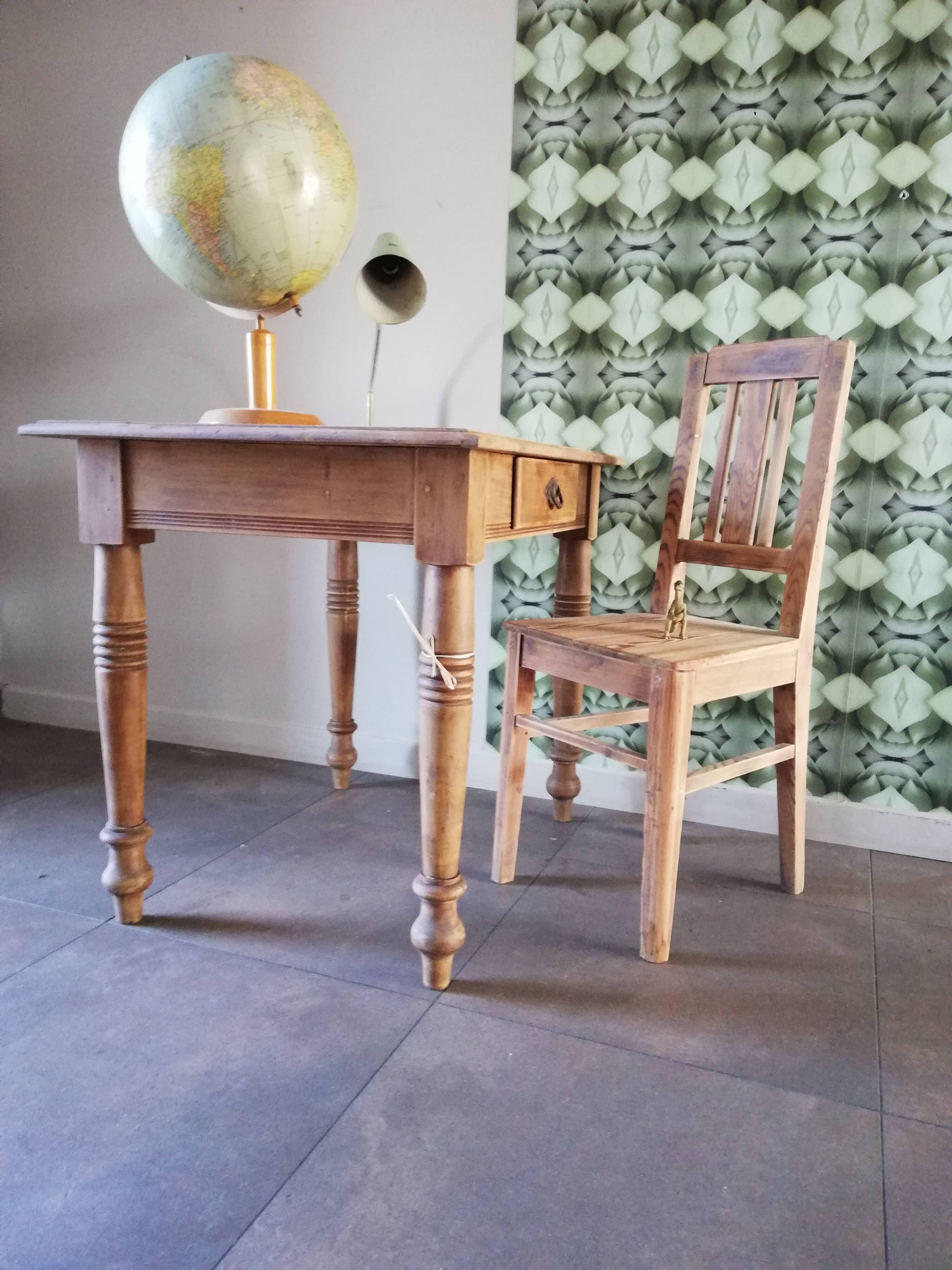 Vintage wooden chair, 50s
