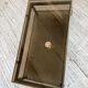 Brass coffee table attributed to Guy Lefevre for Maison Jansen