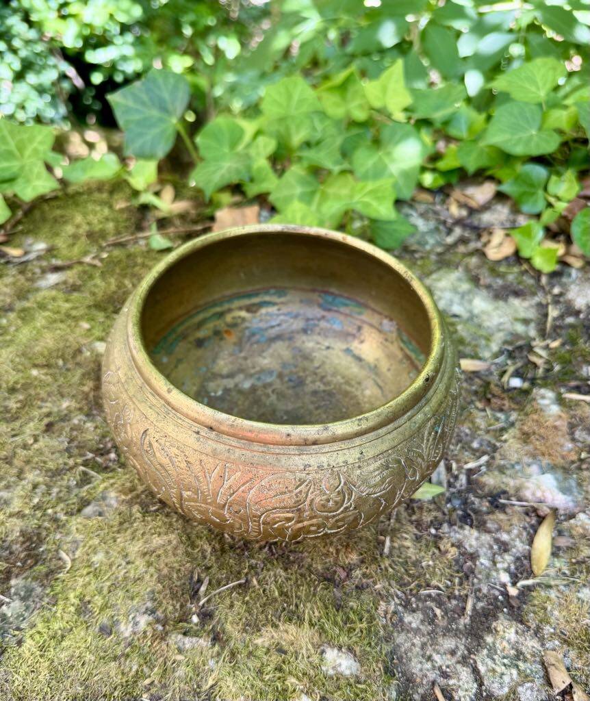 Nepalese brass vase