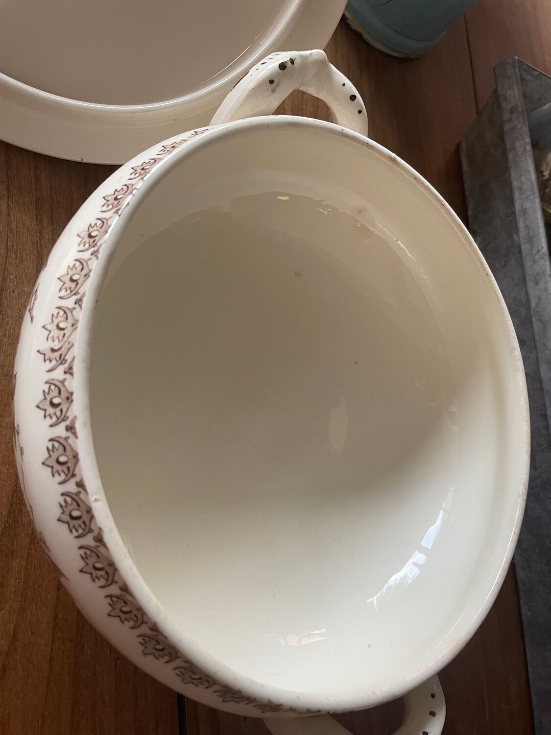 Very rare, soup tureen M Chanut, E. Primard Paris.